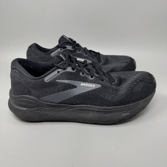 Brooks Shoes Ghost Max Black Men 9 2E Wide Running Sneaker 1104062E020 Gym Road main image 5